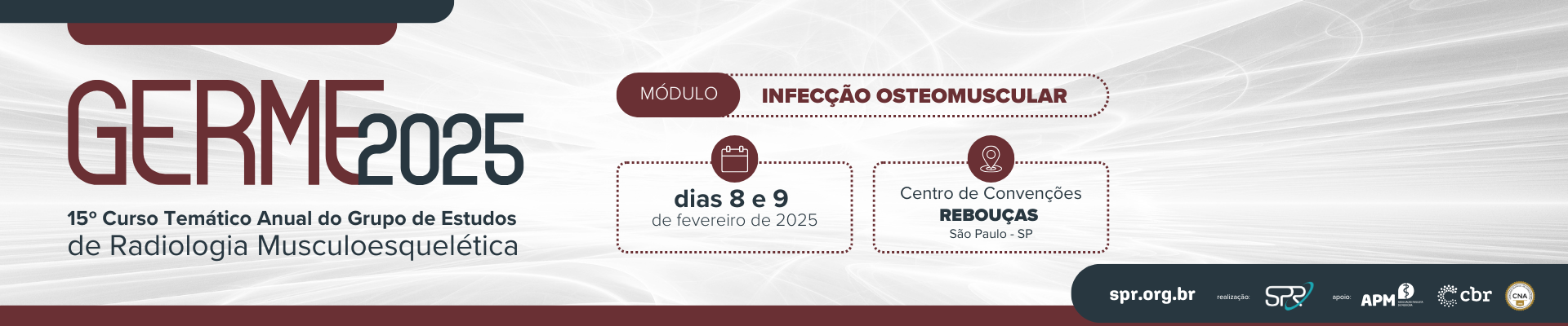 15º Curso Temático Anual do Grupo de Estudos de Radiologia Musculoesquelética