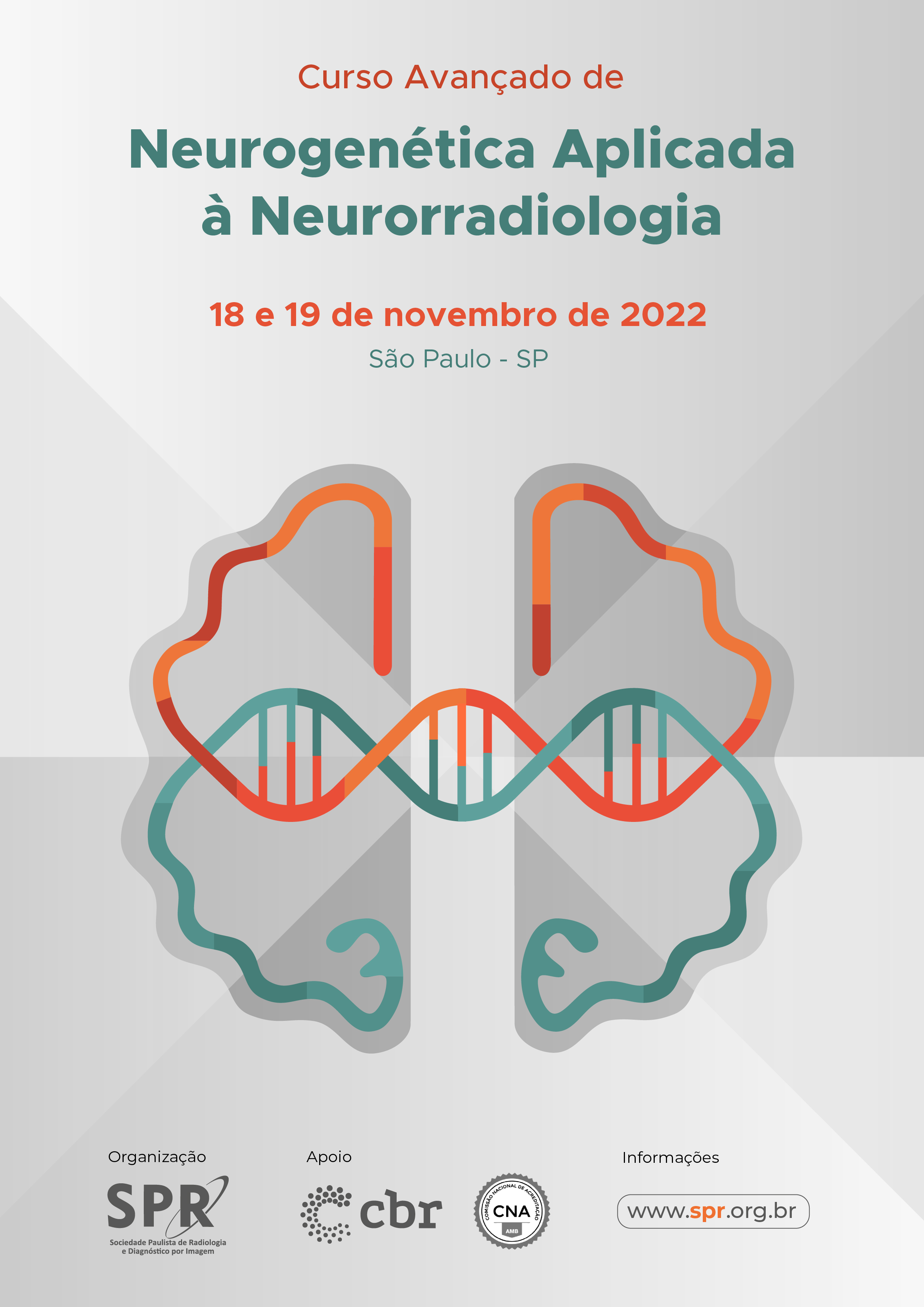 Suspensão do 1º Curso Avançado de Neurogenética aplicada à Neurorradiologia