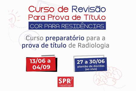 SPR lança Curso de Revisão para a Prova de Título de Especialista